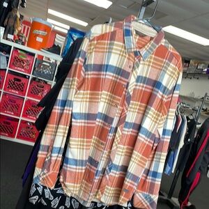 Men’s OUTPOST Flannel Pre Owned Used SZ XL Streetwear